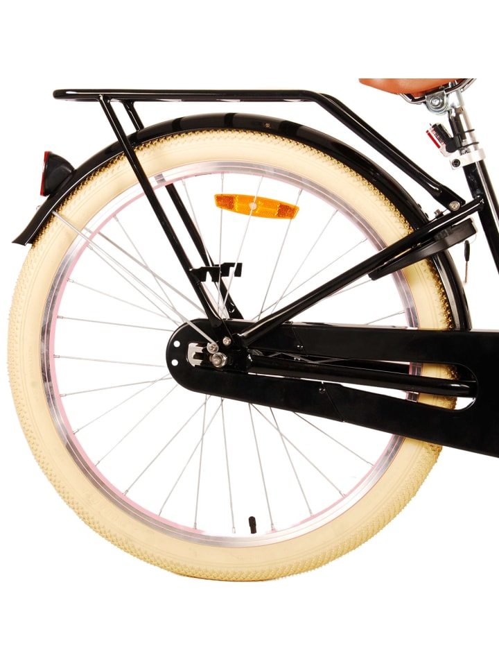 Volare Kinderfahrrad Excellent Fahrrad für Mädchen 24 Zoll Kinderrad Schwarz 8 Jahre günstig kaufen onesize