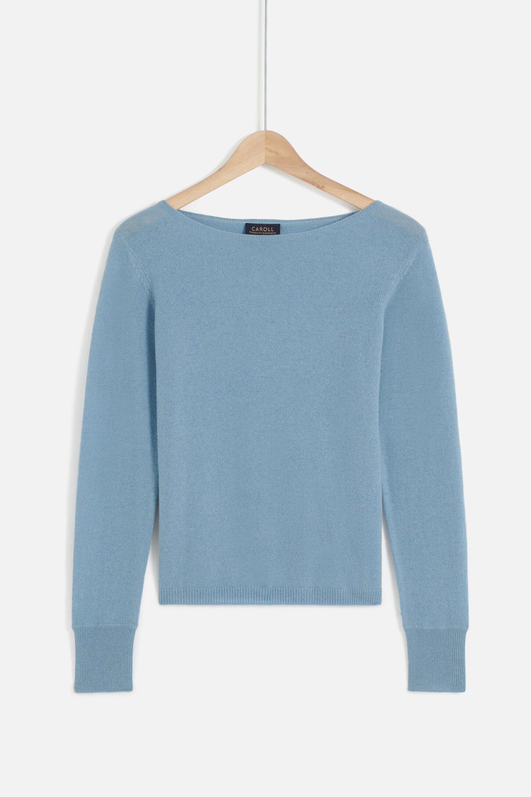 Pull mzoan bleu ciel femme