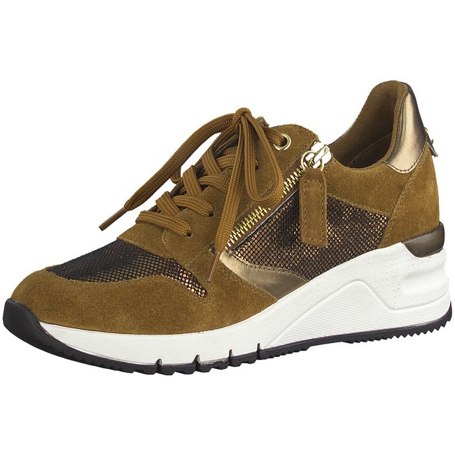 TAMARIS Sneaker braun