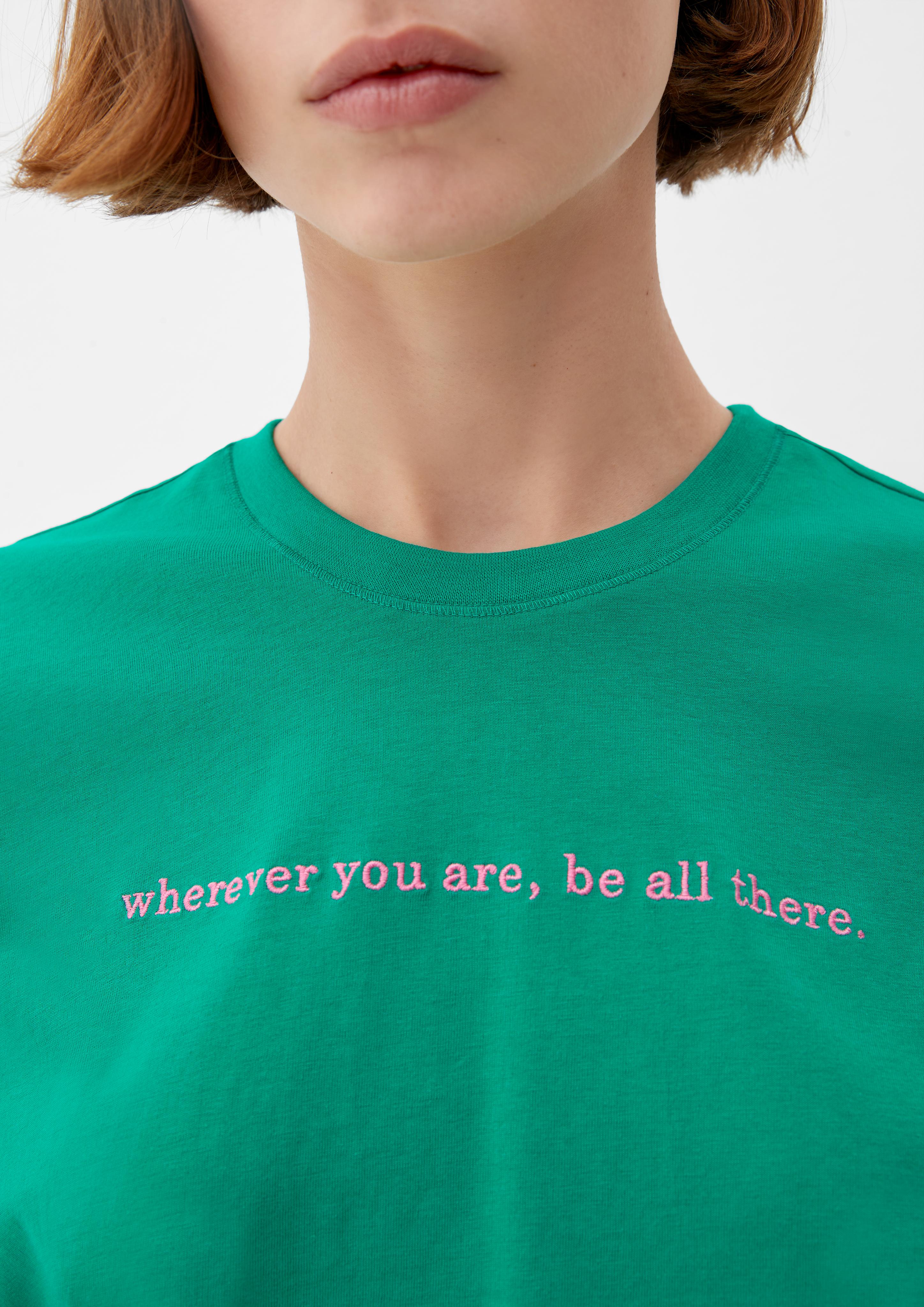 T-Shirt mit Stickerei  2130588-76D0
