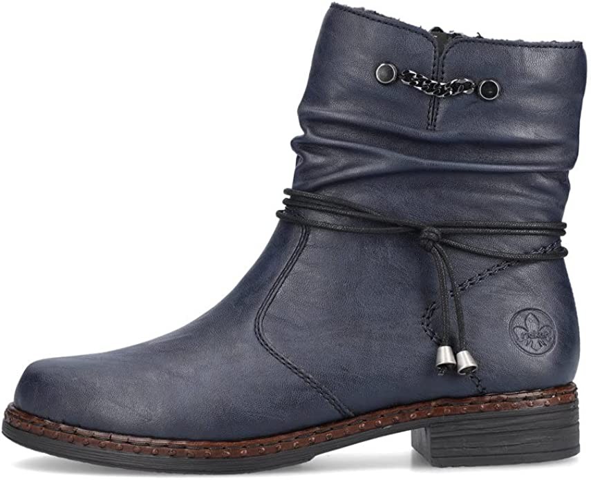 RIEKER Winterstiefel blau