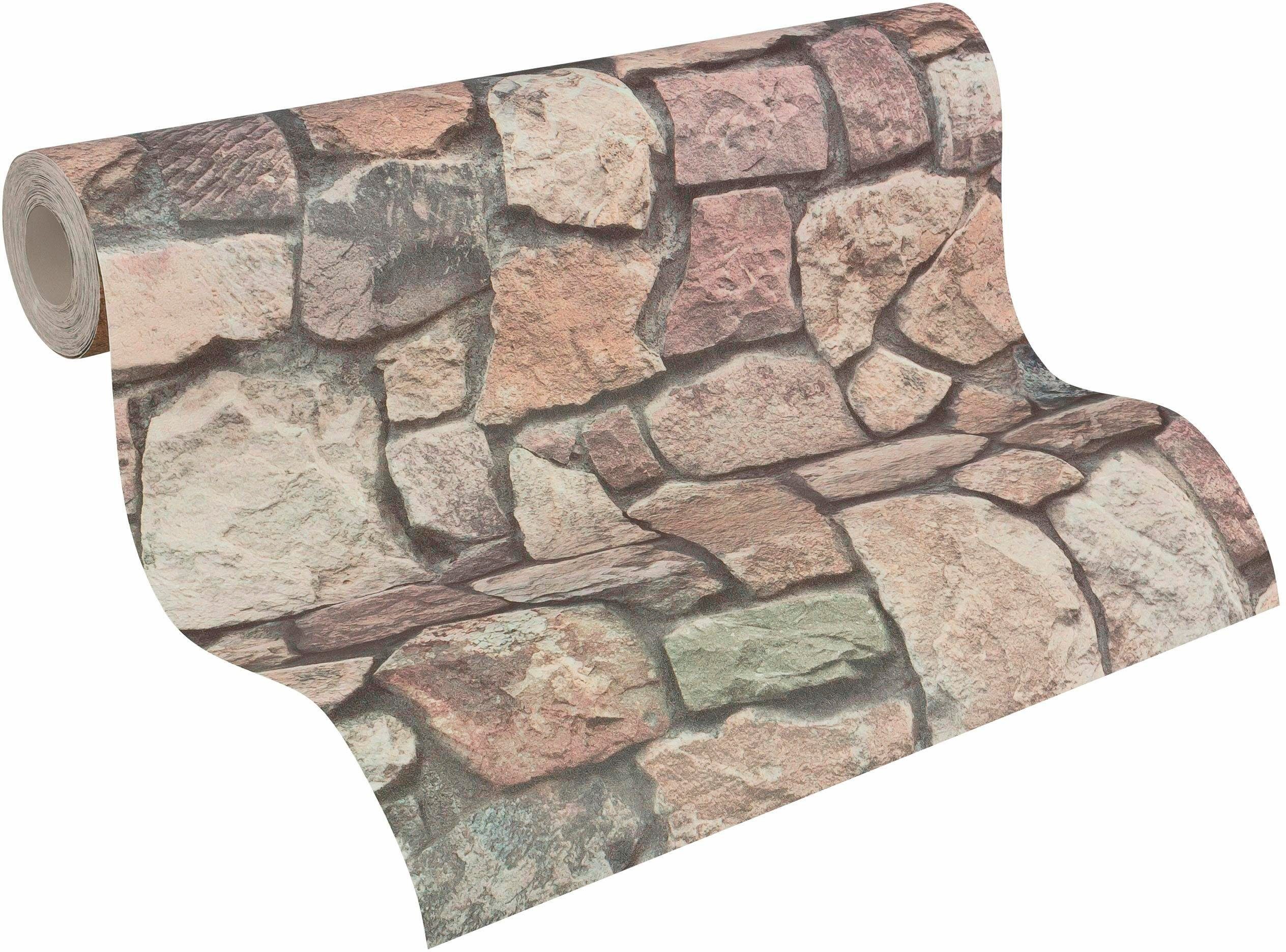 living walls Vliestapete Best of Wood`n Stone 2nd Edition, Steinoptik, Naturstein