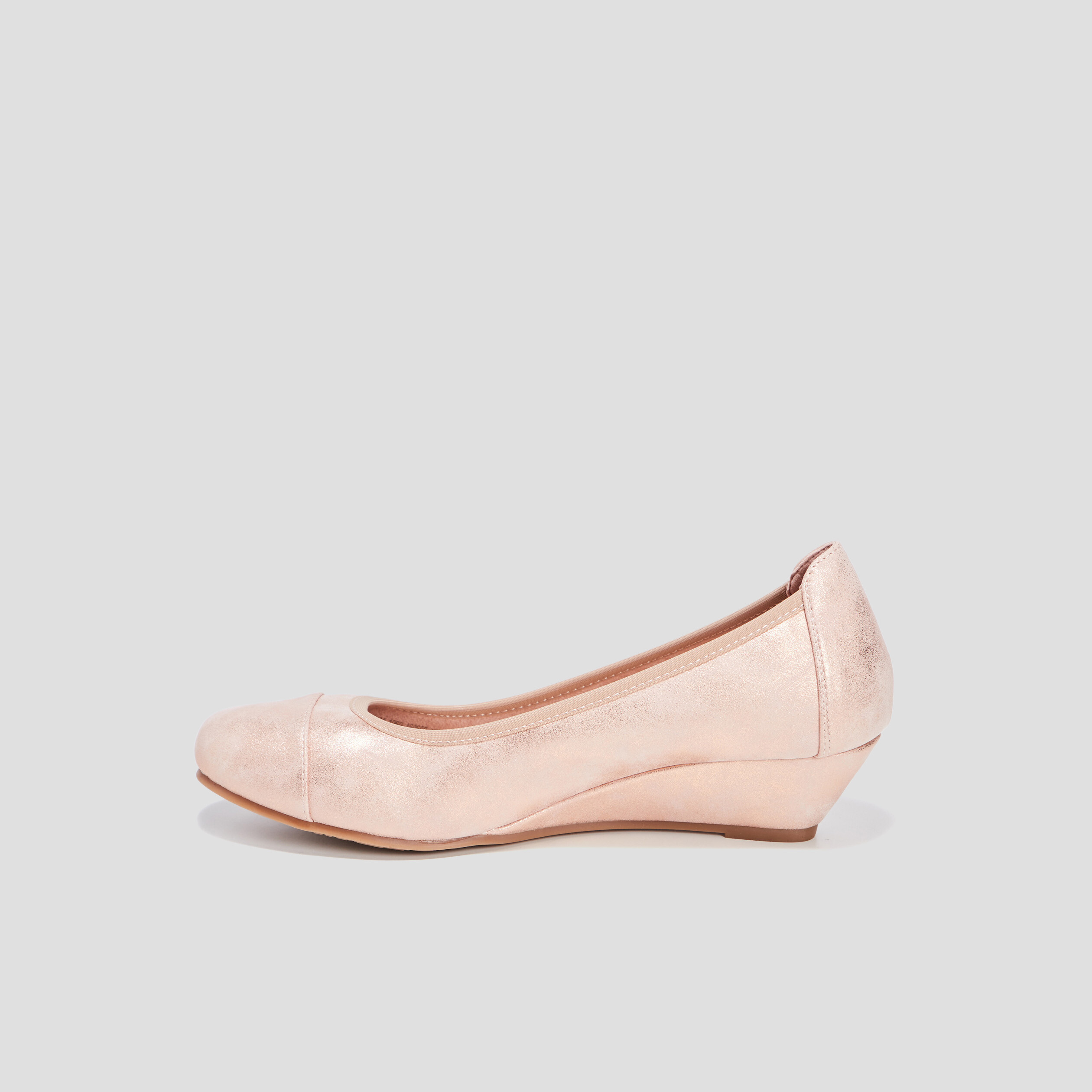 Ballerines compensées rose femme | La Halle