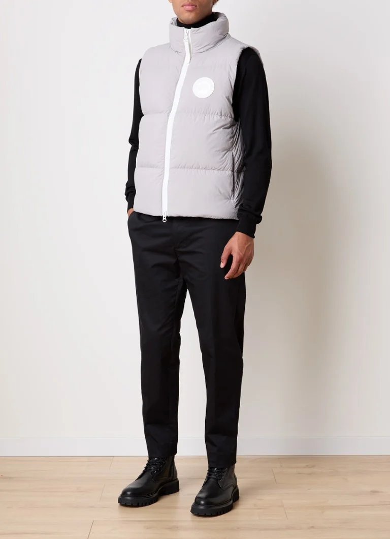 Γιλέκο με καπιτονέ φούτερ Canada Goose Lawrence από πούπουλα