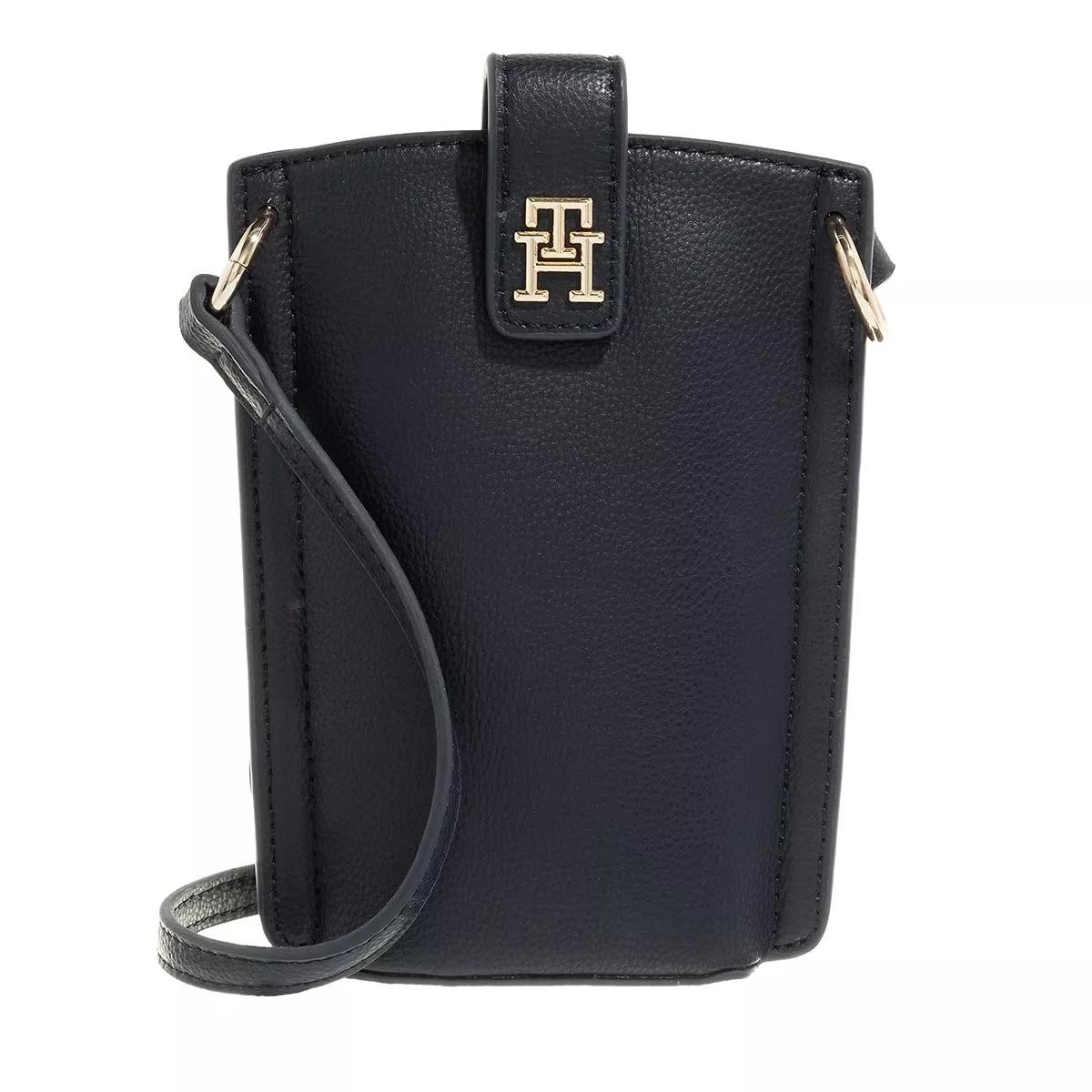 TOMMY HILFIGER Handtaschen blau Farbe: blau/petrol