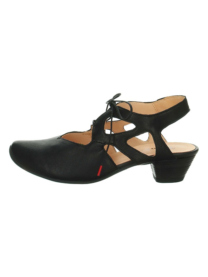 Think! Leder-Pumps in Schwarz günstig kaufen