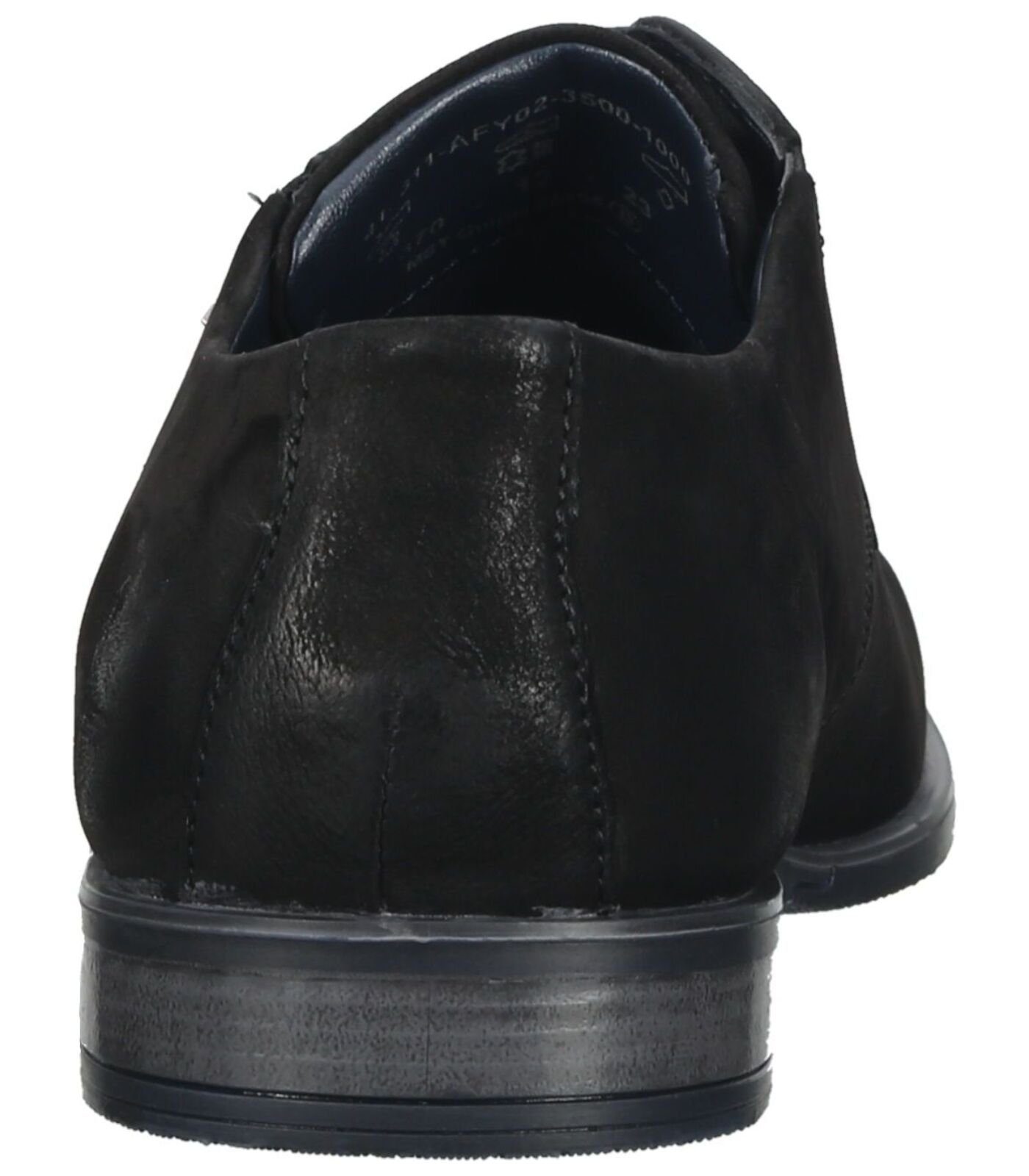 bugatti Businessschuhe Nubukleder Schnürschuh