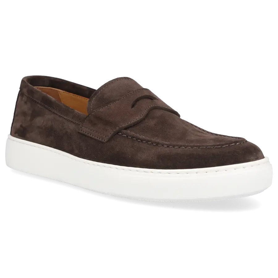 Henderson - Loafer ALBINO Veloursleder - braun