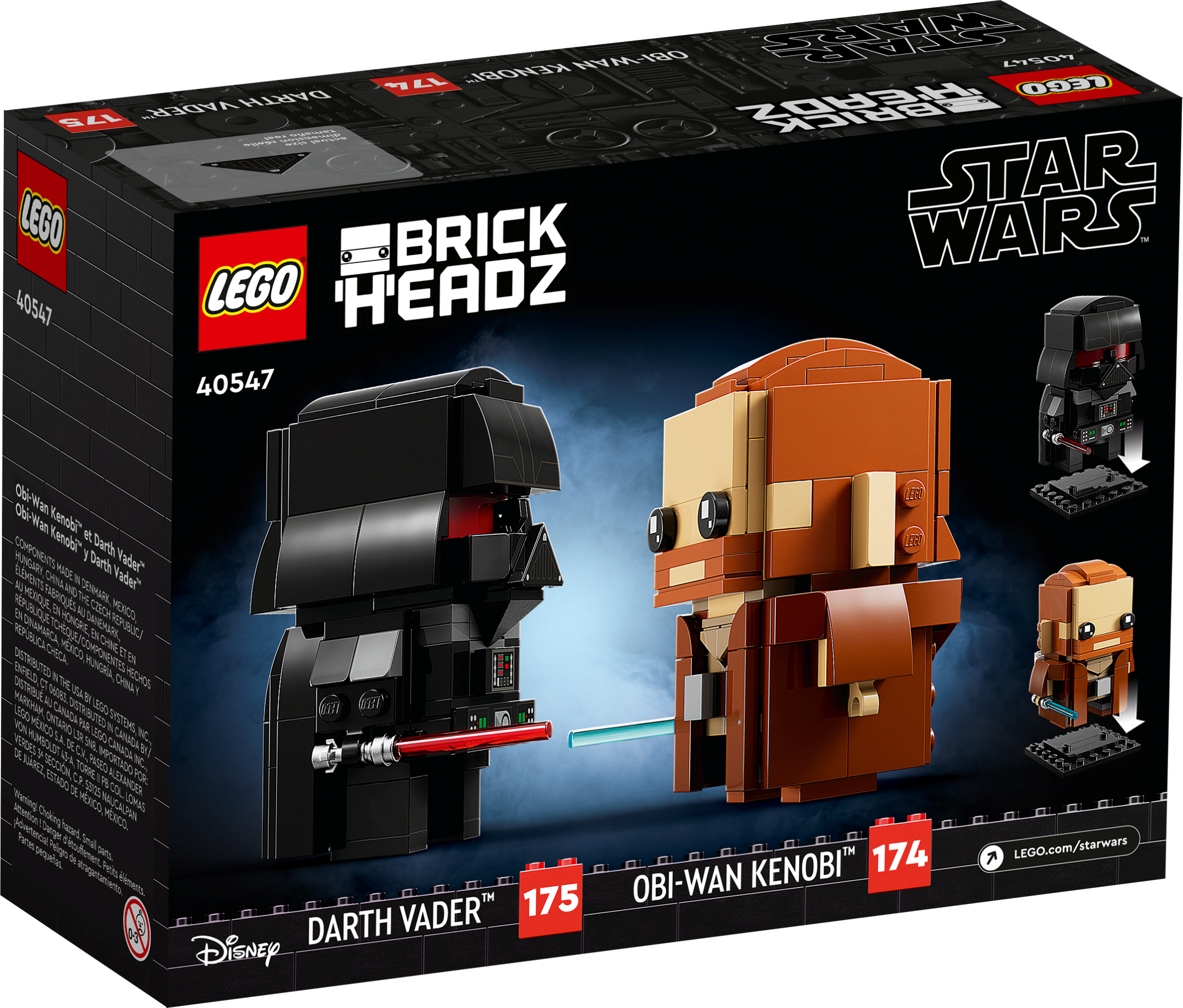 Obi-Wan Kenobi™ & Darth Vader™ 40547