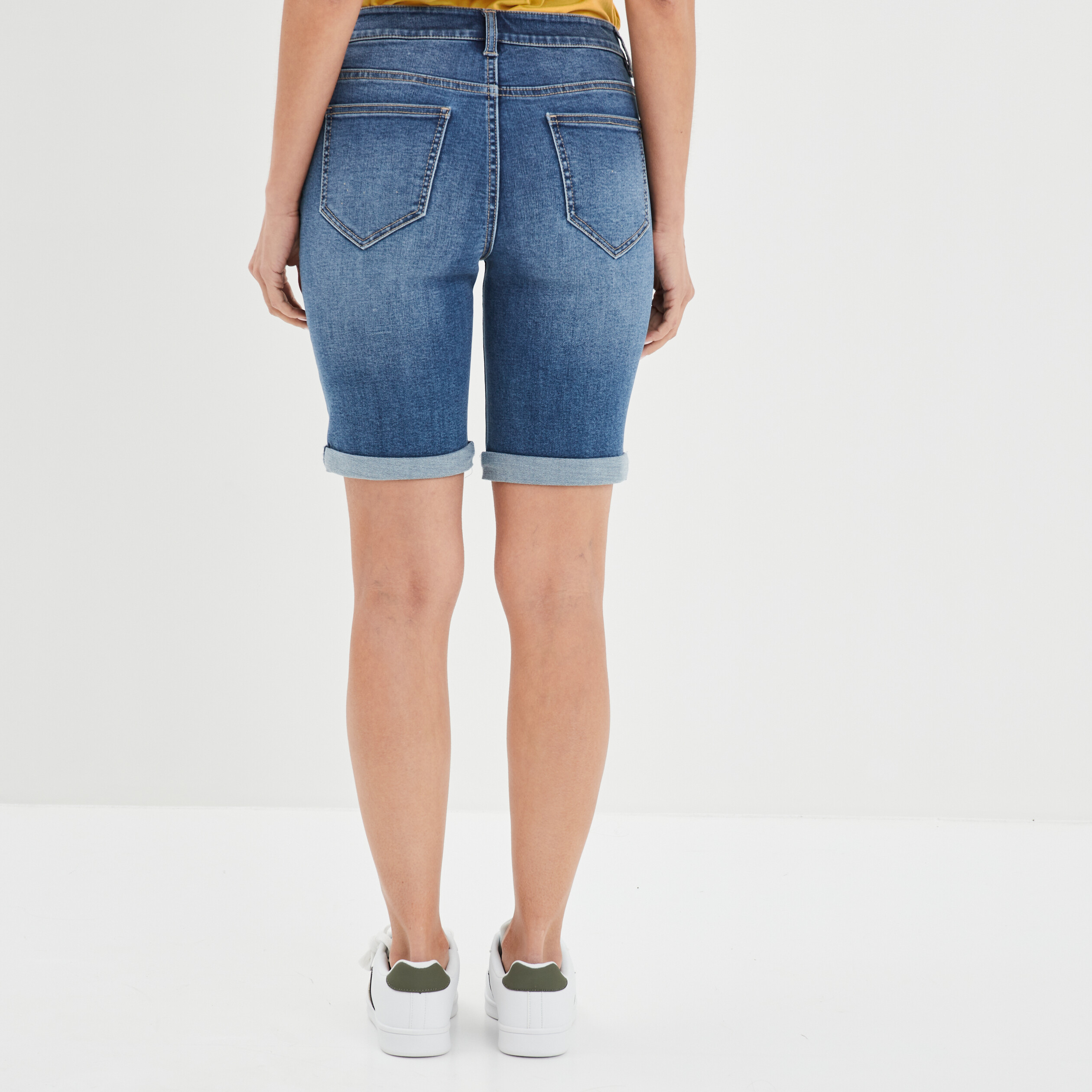 Berduma à ourlets denim stone femme | La Halle