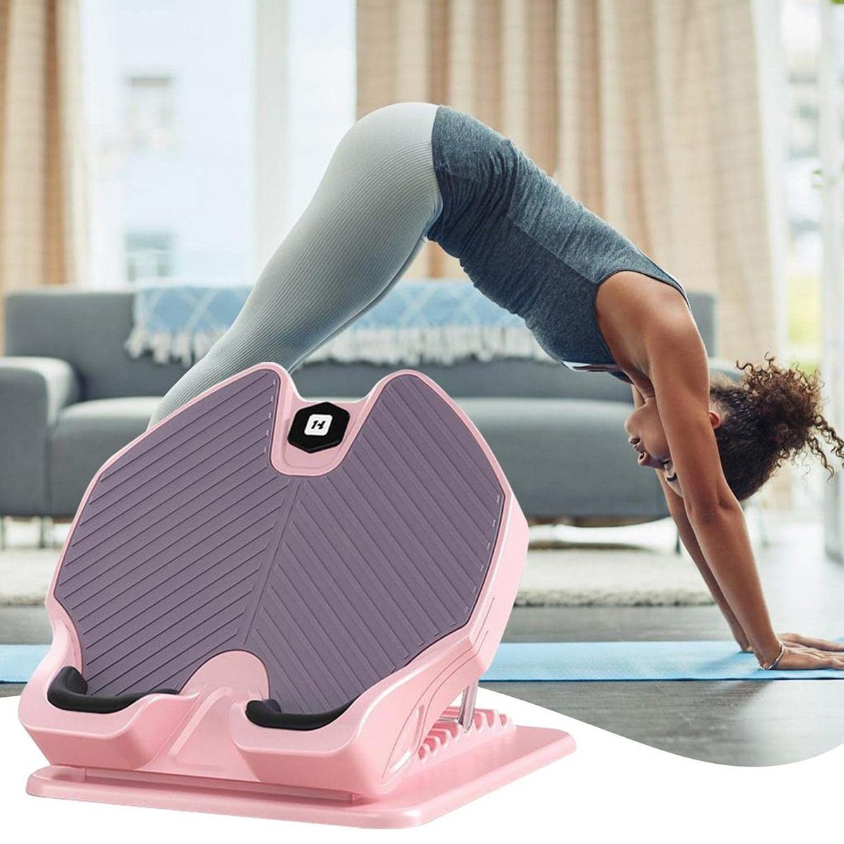 flowgoer Multitrainer Höhenverstellbares Neigungsbrett - Wadenstreckung mit Pedal, Verstellbare Neigung individuelles Training,effektive Wadenstreckung
