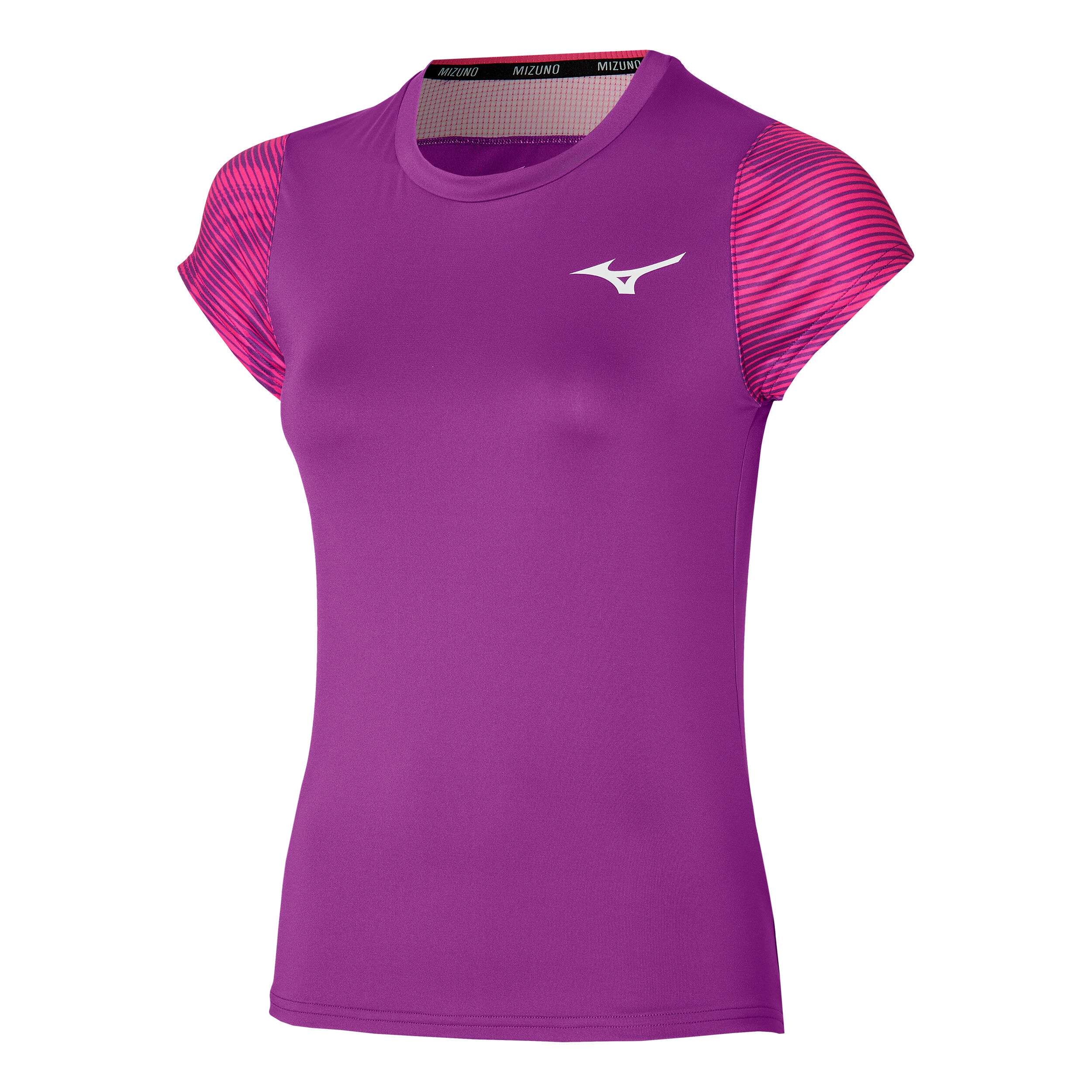 Charge Printed T-Shirt Damen - Lila