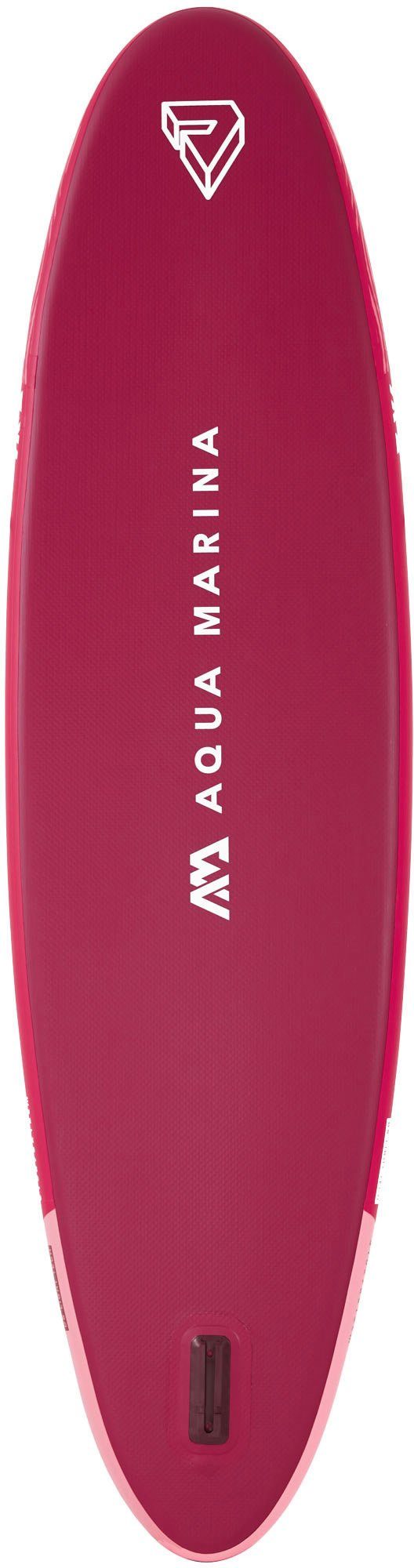 Aqua Marina Inflatable SUP-Board Coral Stand-Up, (Set, 7 tlg., mit Paddel, Pumpe und Transportrucksack)