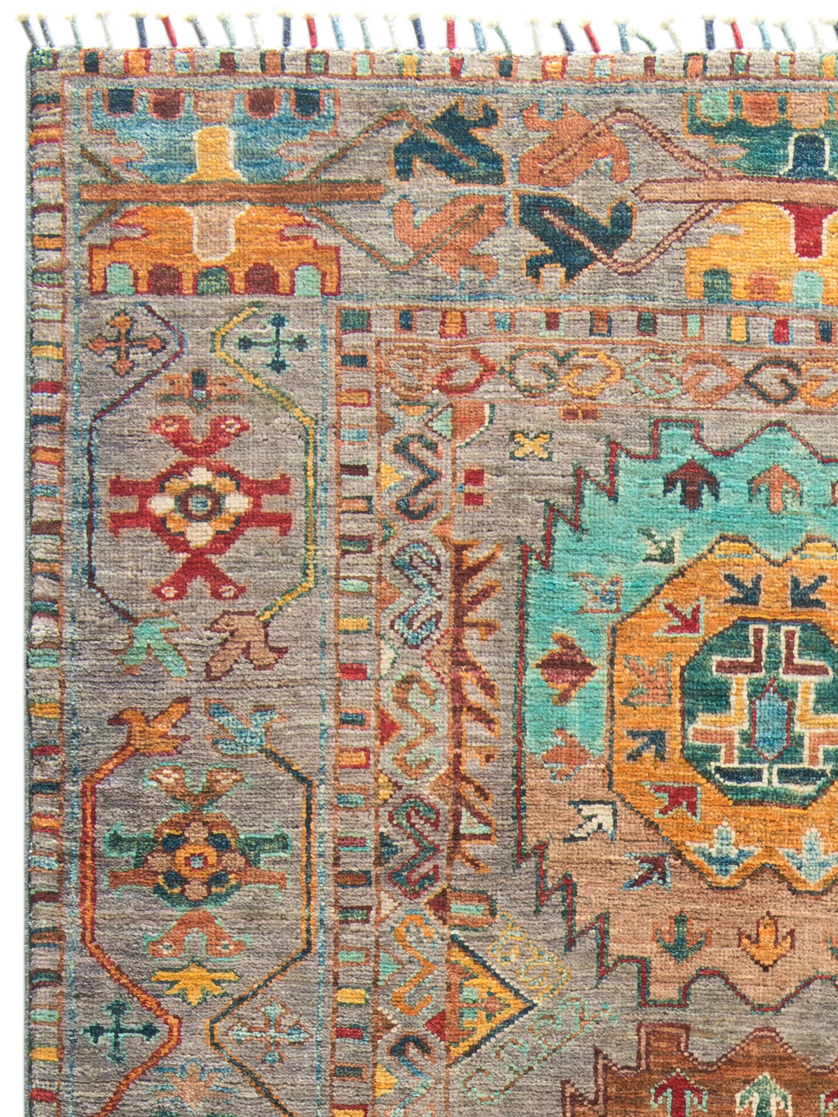 Kazak Ghazni ca. 171 x 236 cm, Unikat / Einzelstück