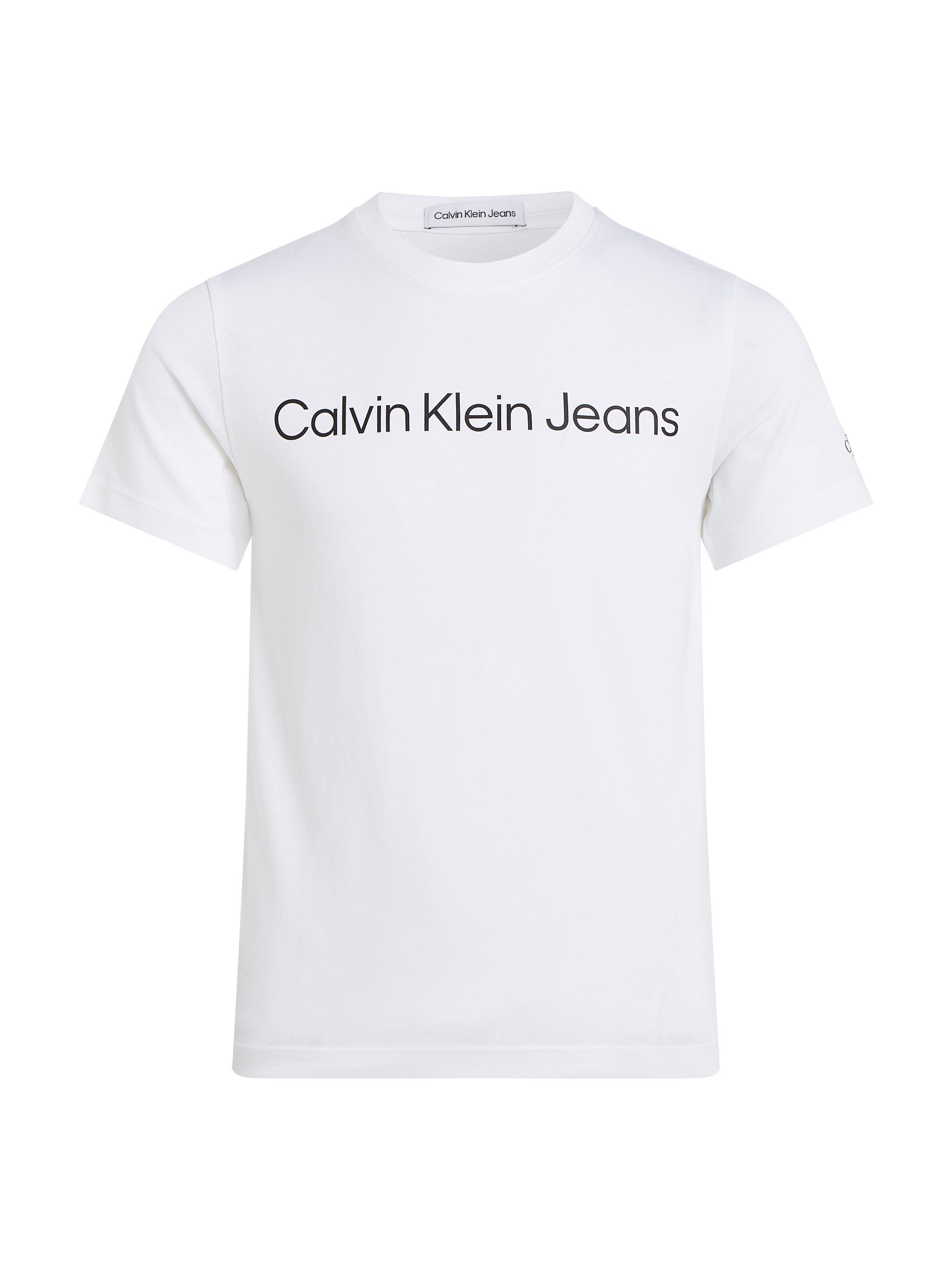 Calvin Klein Jeans Sweatshirt INST. LOGO SS T-SHIRT mit Logoschriftzug