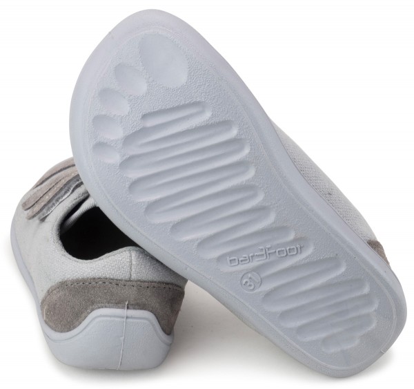 bar3foot Elf ~ Denver LowCut Sneaker ~ Grau