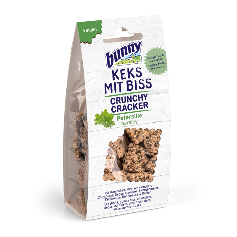 Bunny Snacks Bunny Keks mit Biss Petersilie 50g 50 g