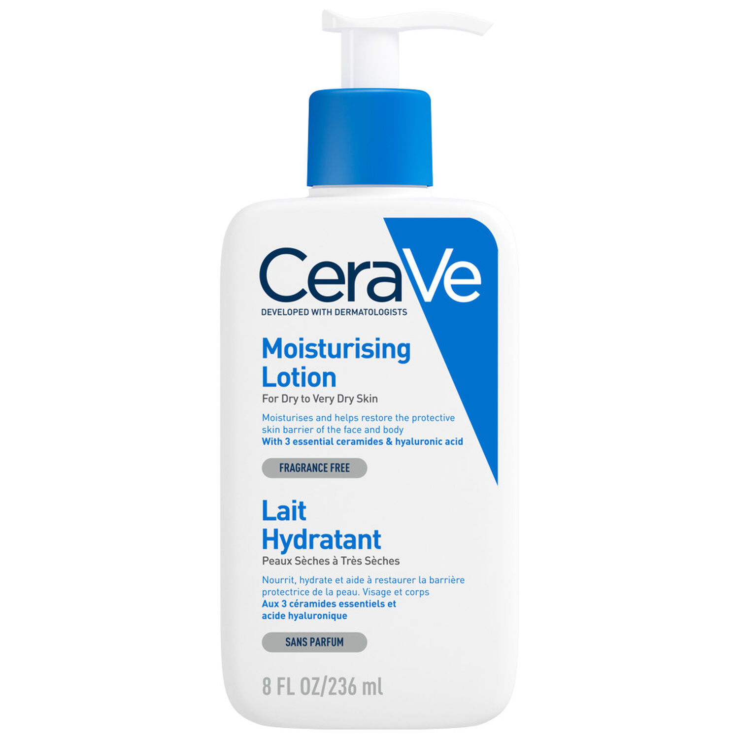 Cerave Lait Hydratant Peaux Sèches à Très Sèches