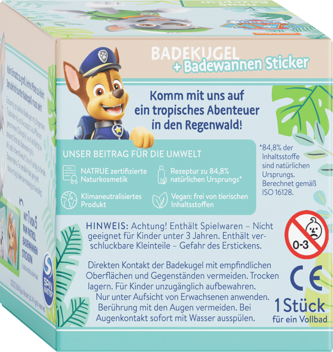 Kinder Badezusatz Badekugel, 1 St