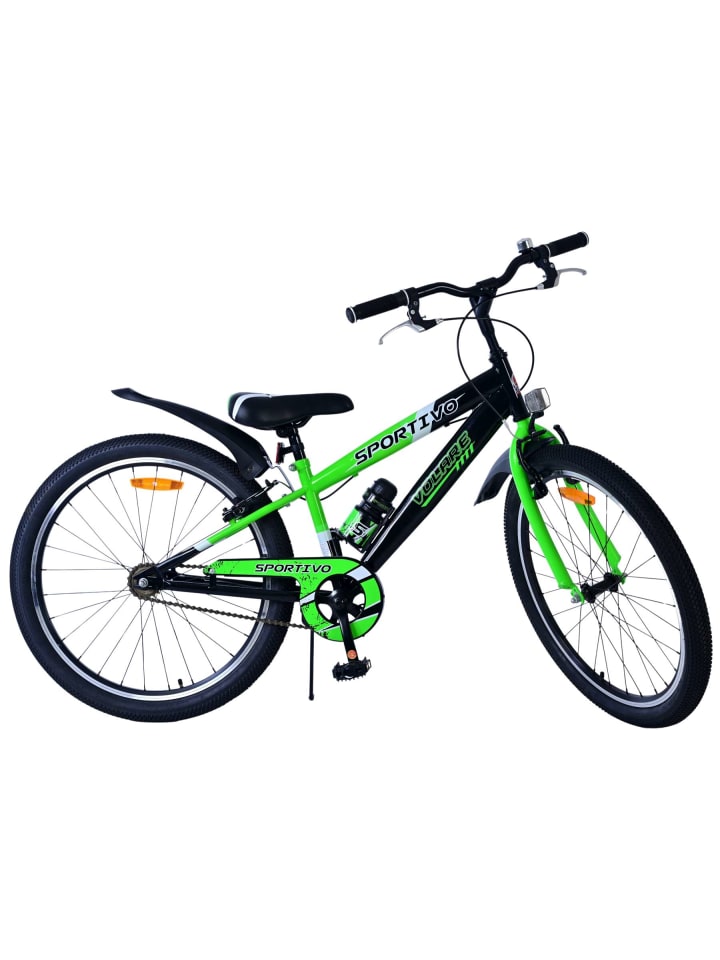 Volare Kinderfahrrad Sportivo Jungen 24 Zoll Kinderrad Grün Zweihandbremsen 8 Jahre günstig kaufen onesize