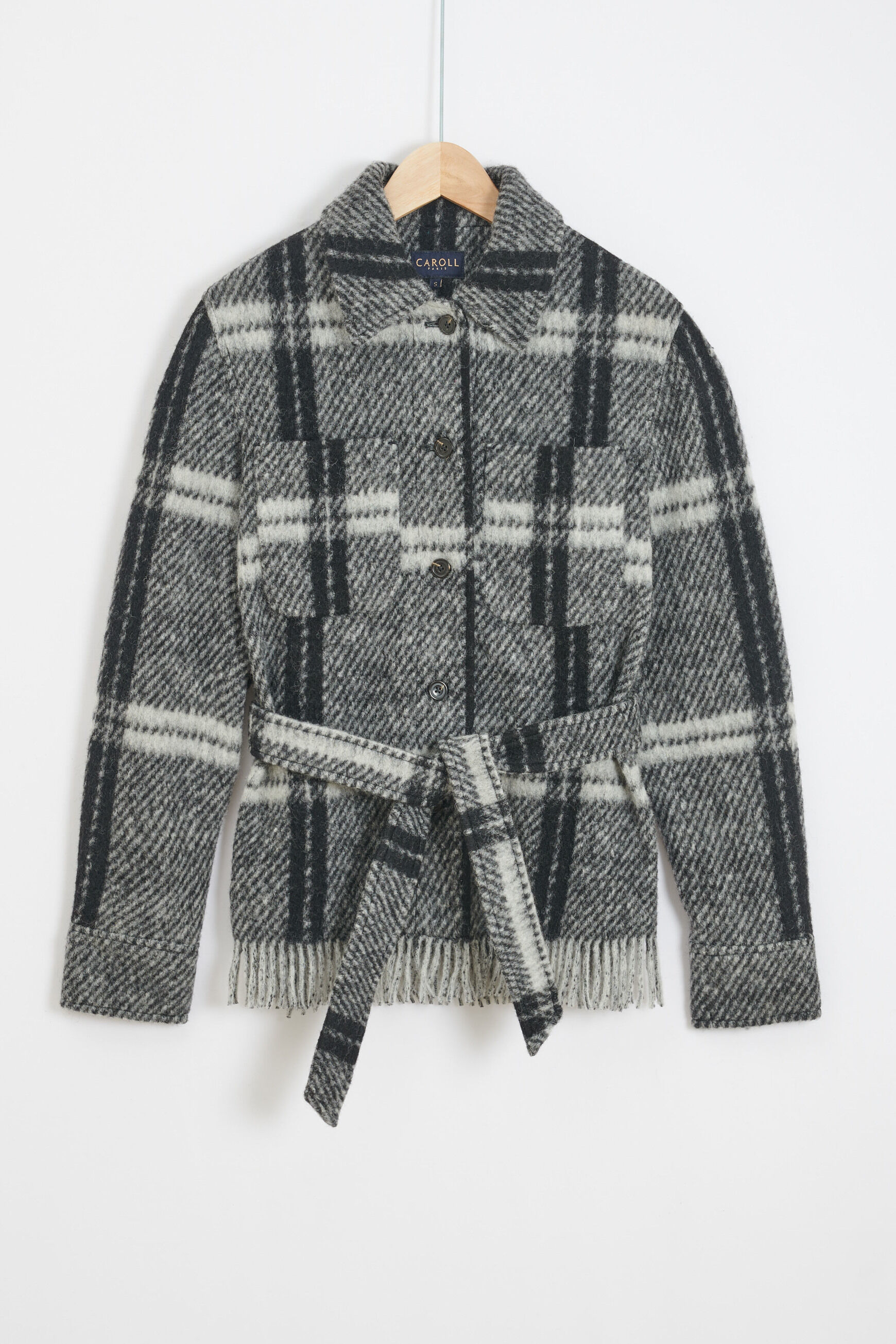 manteau juliette noir femme