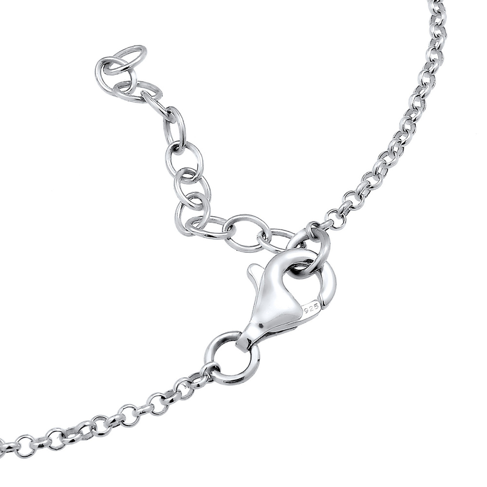 Elli Elli Bracelet de Cheville Maritime Bienveillant Bracelet Femme-(925/1000) Argent Bijoux