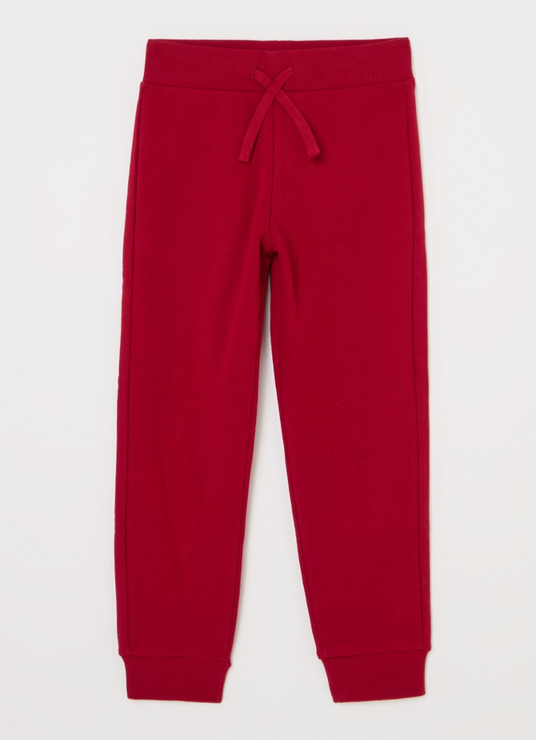 Pantaloni de trening Benetton slim fit cu șnur de strângere