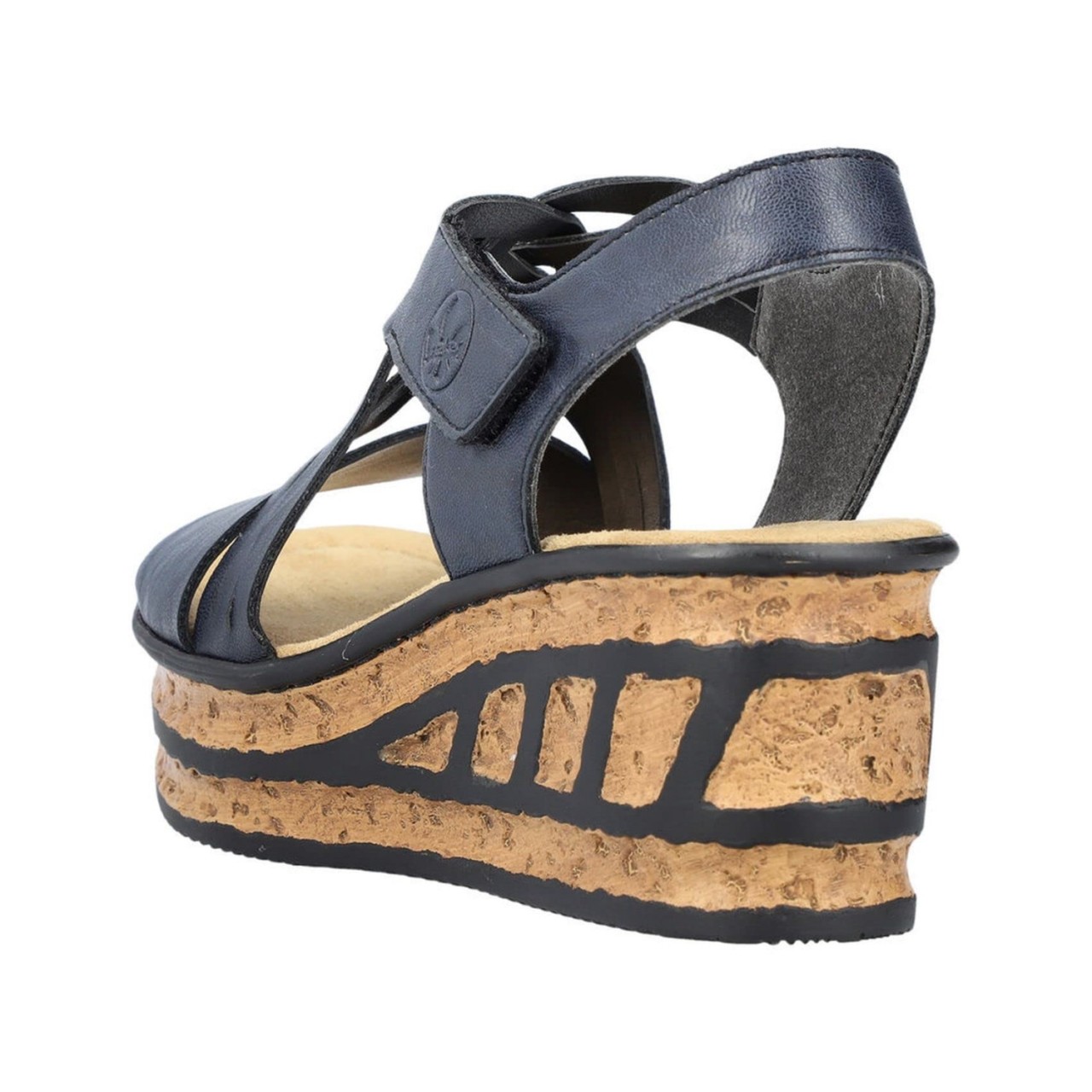 RIEKER Sling-Pumps blau