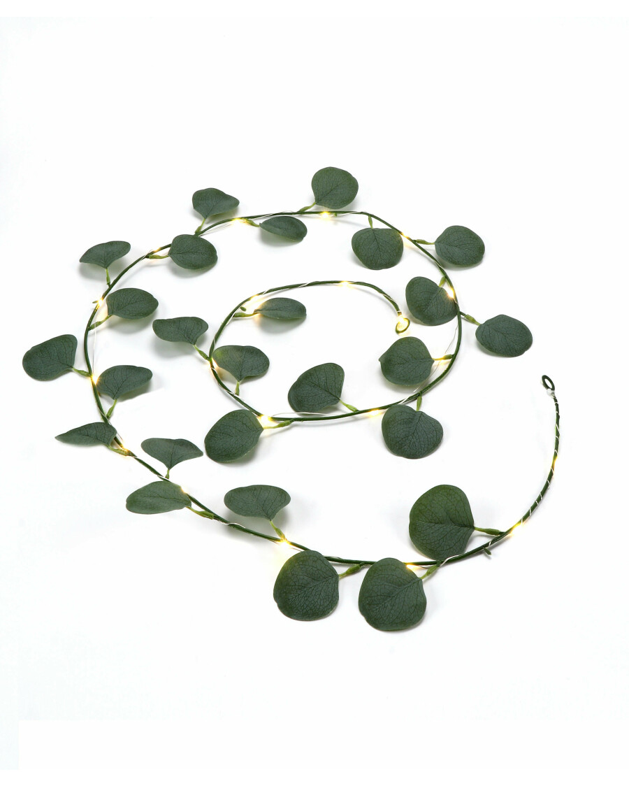 LED-Girlande Eukalyptus
