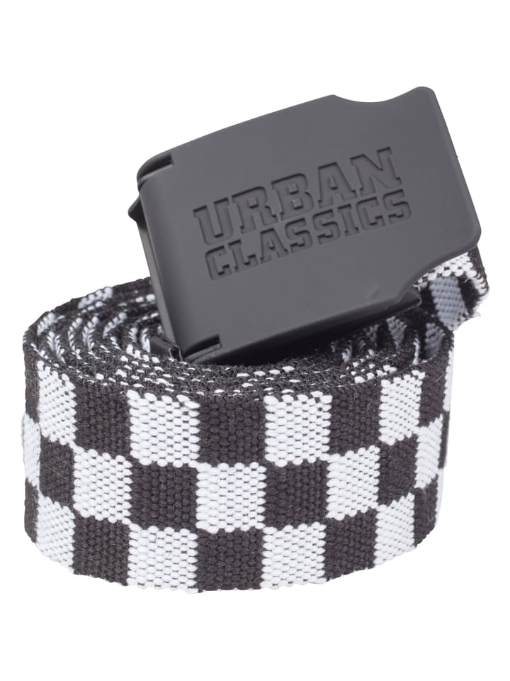 Urban Classics Urban Classics Gürtel in black/white günstig kaufen onesize