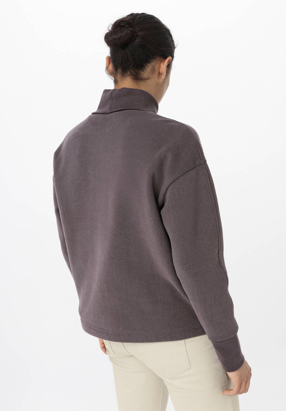 Sweatshirt BetterRecycling aus reiner Bio-Baumwolle