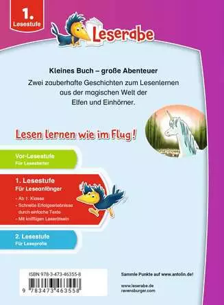 Leserabe - Sonderausgaben: Erstlesegeschichten - Elfen und Einhörner