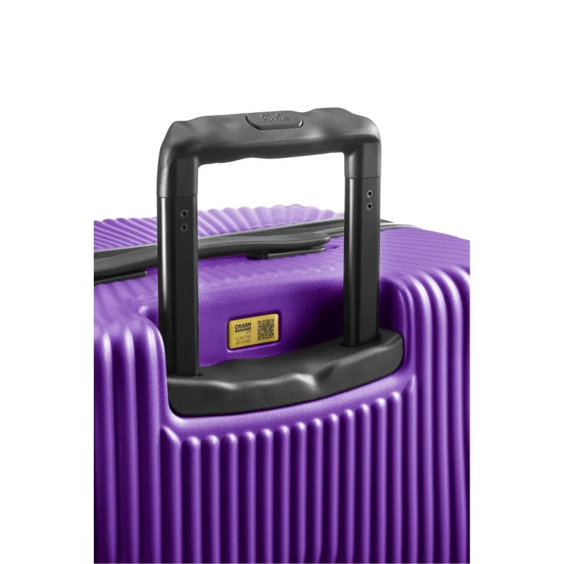 Crash Baggage Stripe Kabinengepäck S (55 cm) - Grape Violet