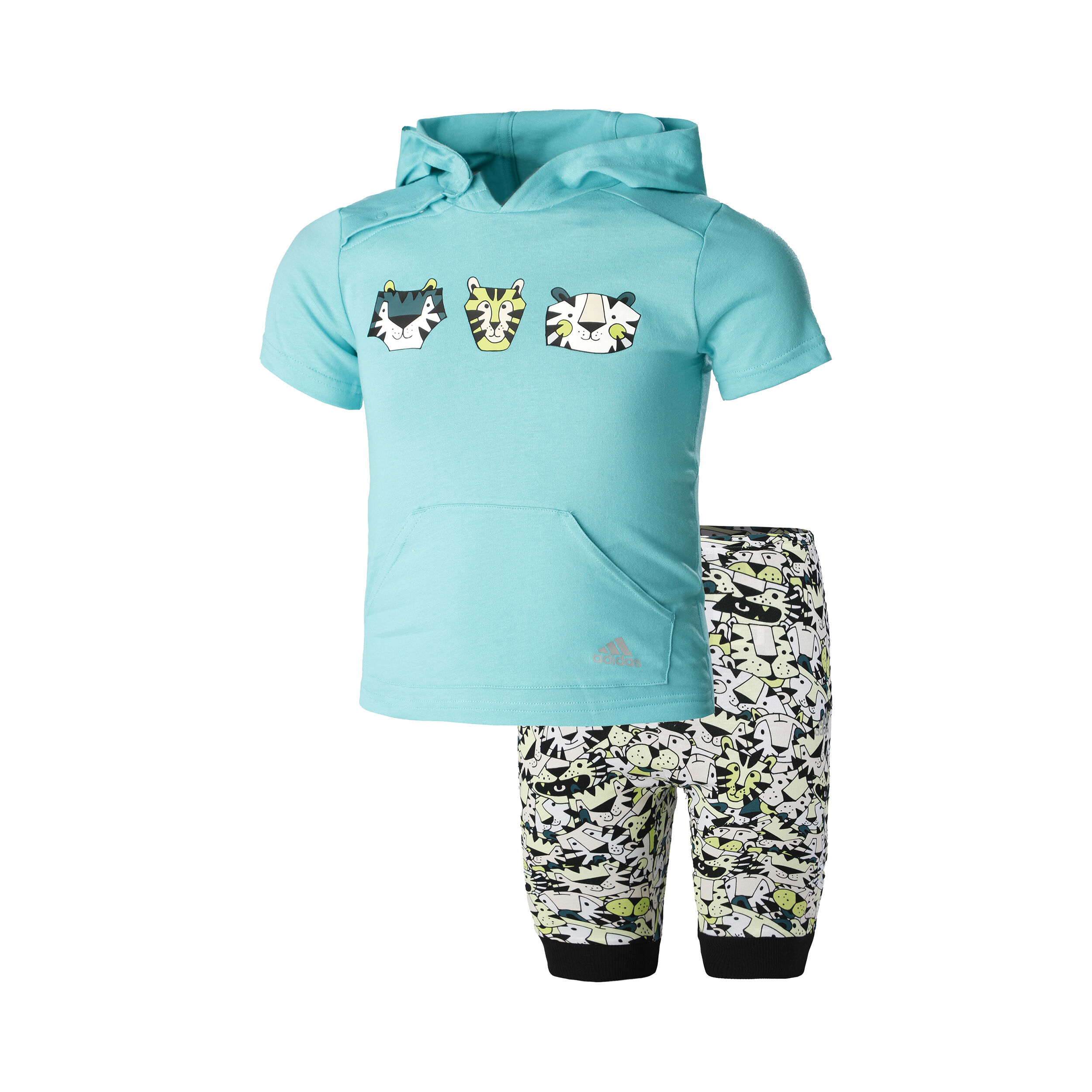 Tiger Set Babybekleidung Jungen - Türkis, Mehrfarbig
