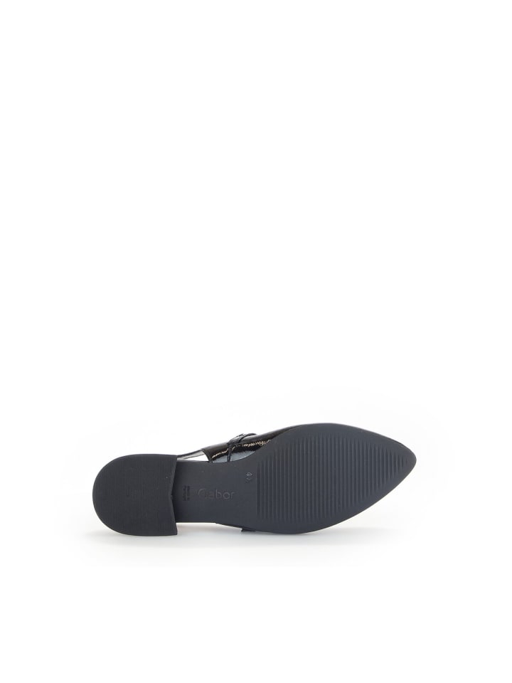 Gabor Fashion Slingpumps in schwarz günstig kaufen