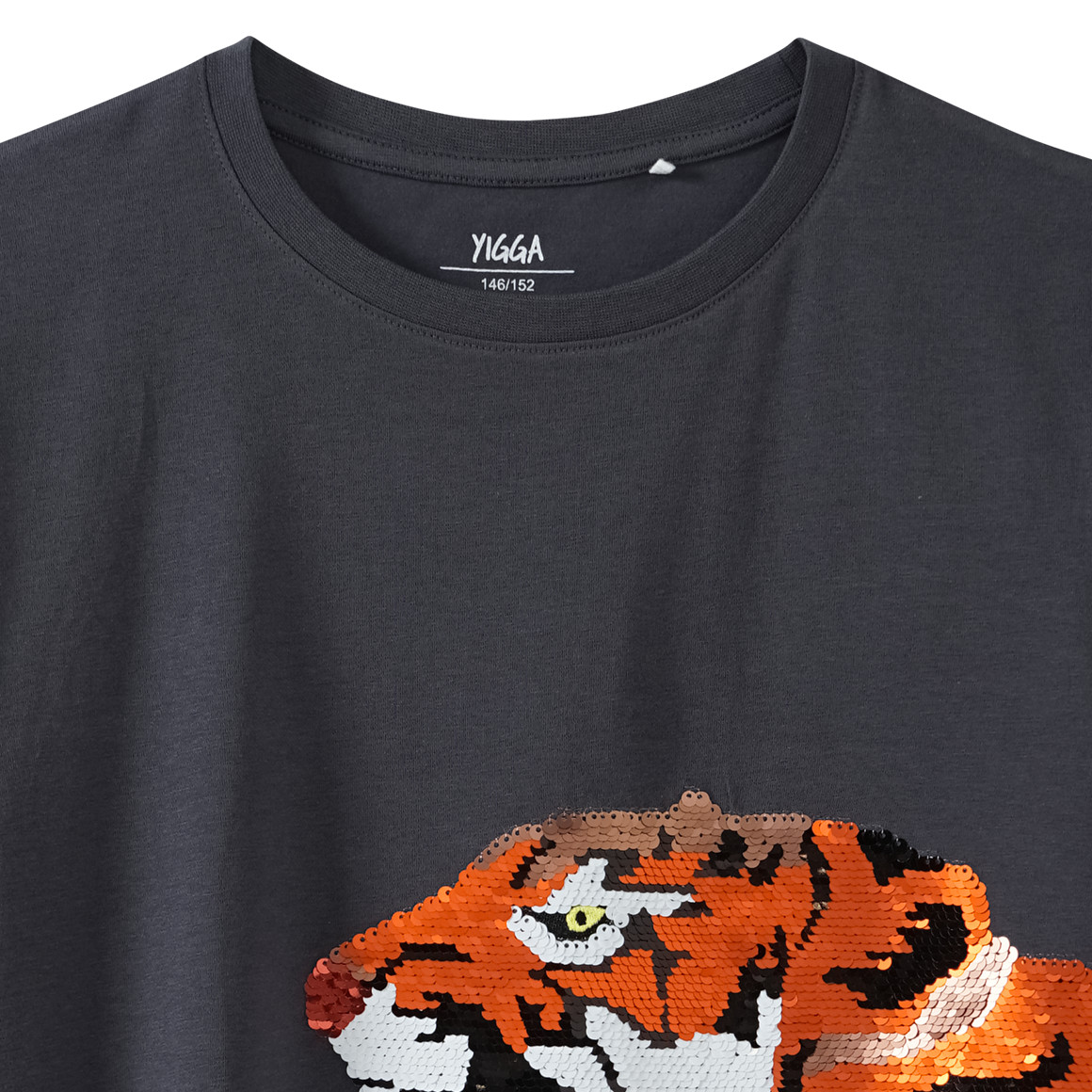 Jungen T-Shirt mit Wendepailletten