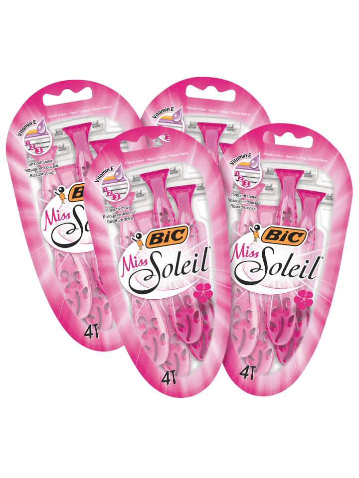 Bic Miss Soleil Rasierer Damen, 2 x 8 Einwegrasierer mit je 3 Klingen günstig kaufen onesize