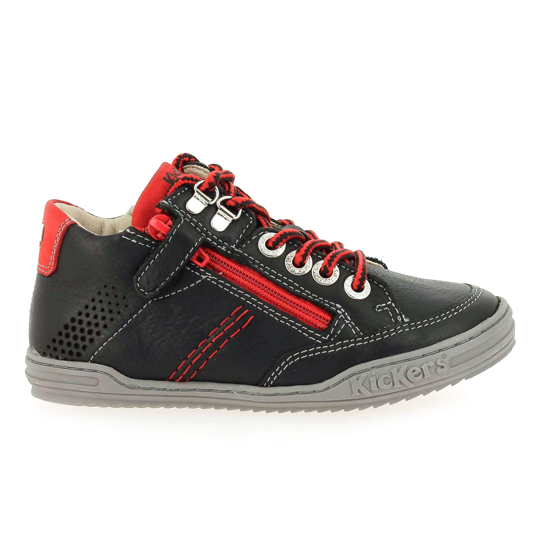 Kickers  JOULA - Noir Rouge