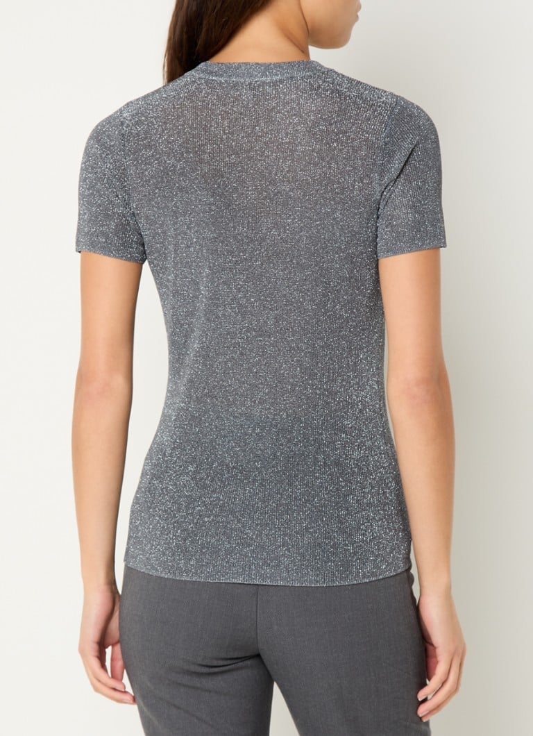 JOSH V Rio finstrikket topp med lurex