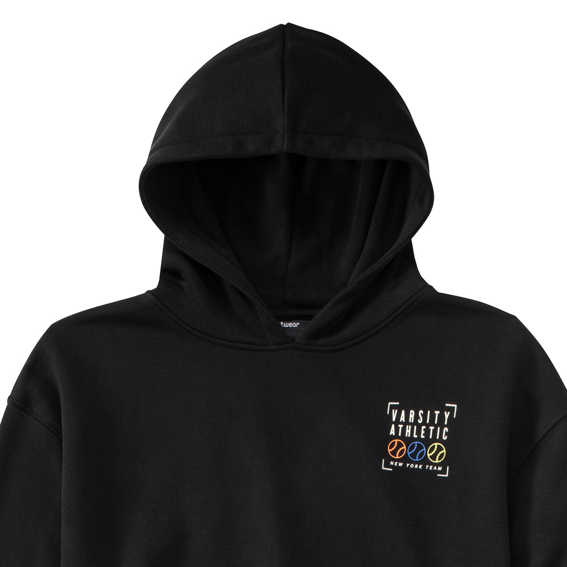 Jungen Hoodie mit gummiertem Print
