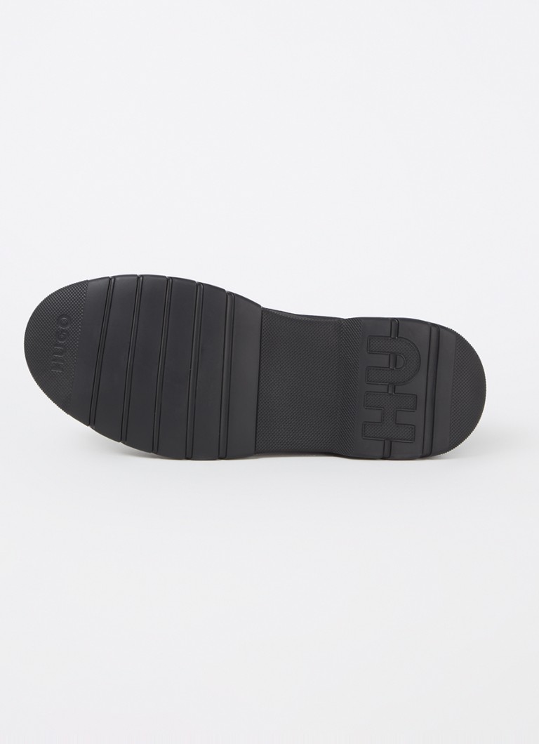Pantofi HUGO BOSS Urian cu șireturi și logo