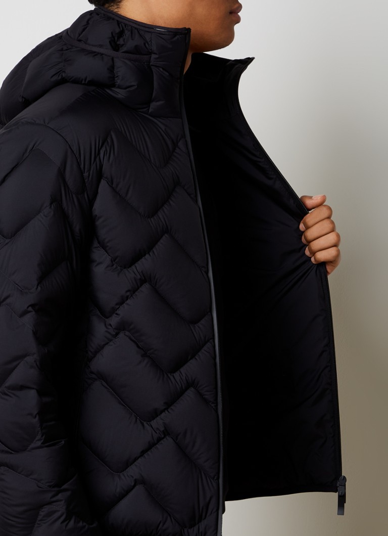 Moncler Steliere quilted jacket with down fill and hood