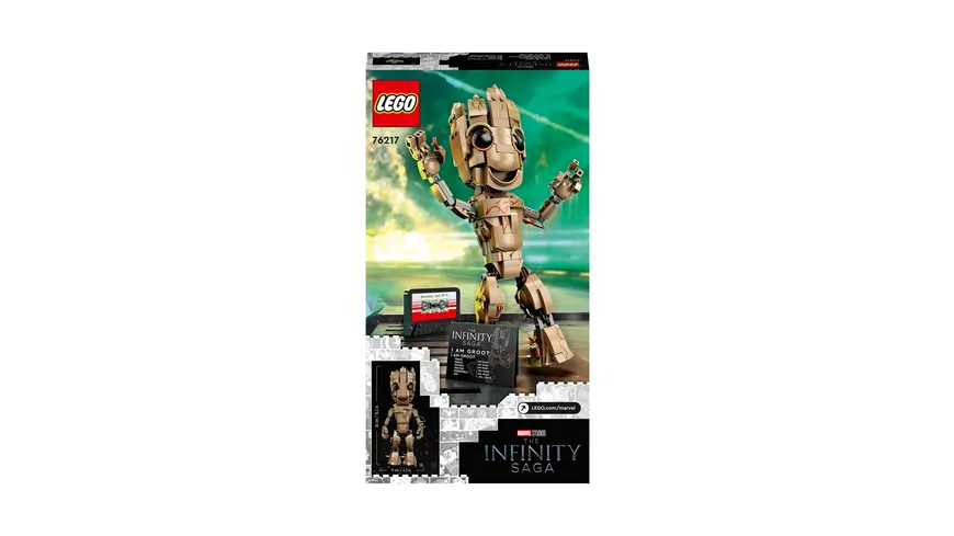 LEGO Marvel 76217 Ich bin Groot, Baby Groot-Figur
