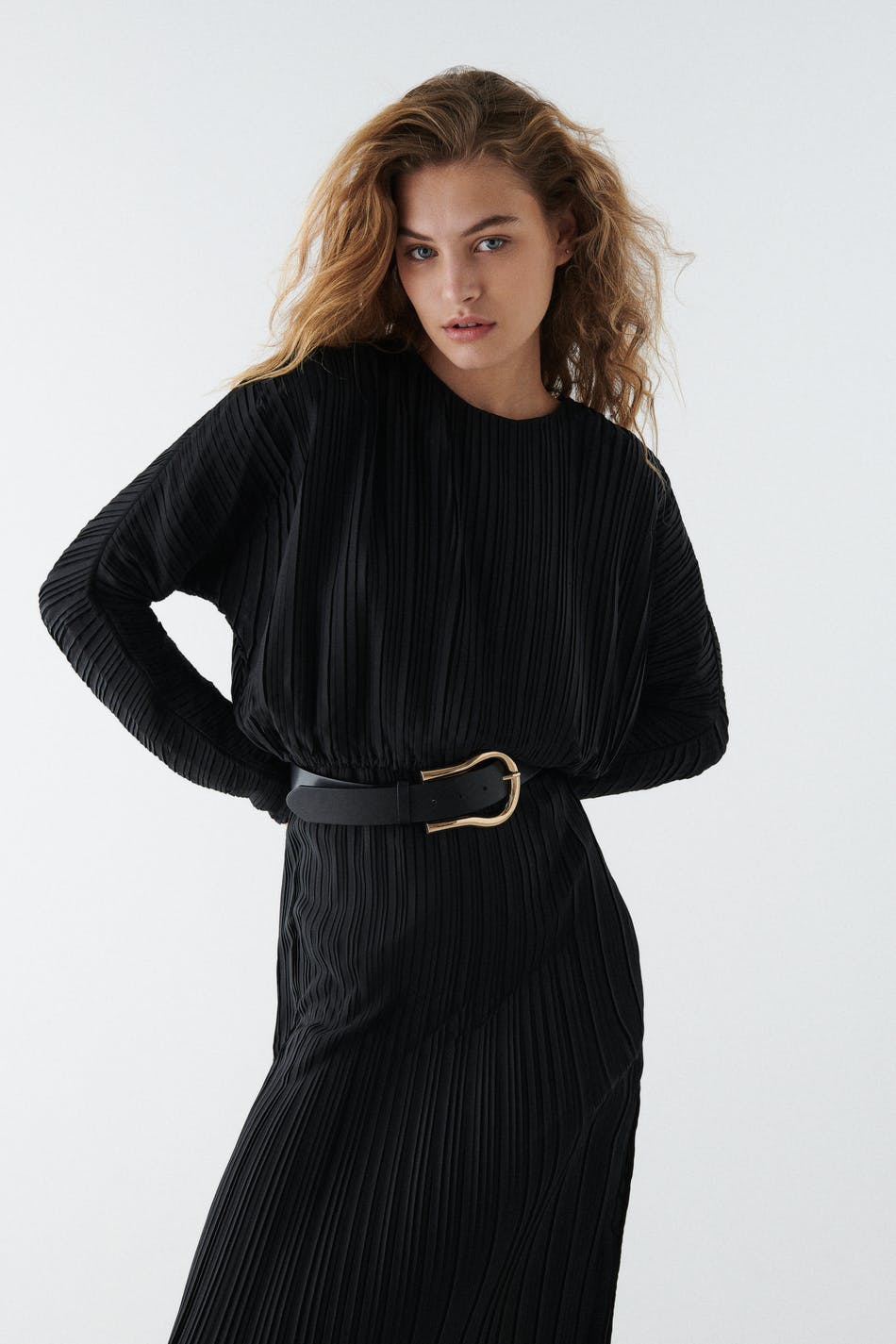 Izzy pleated top