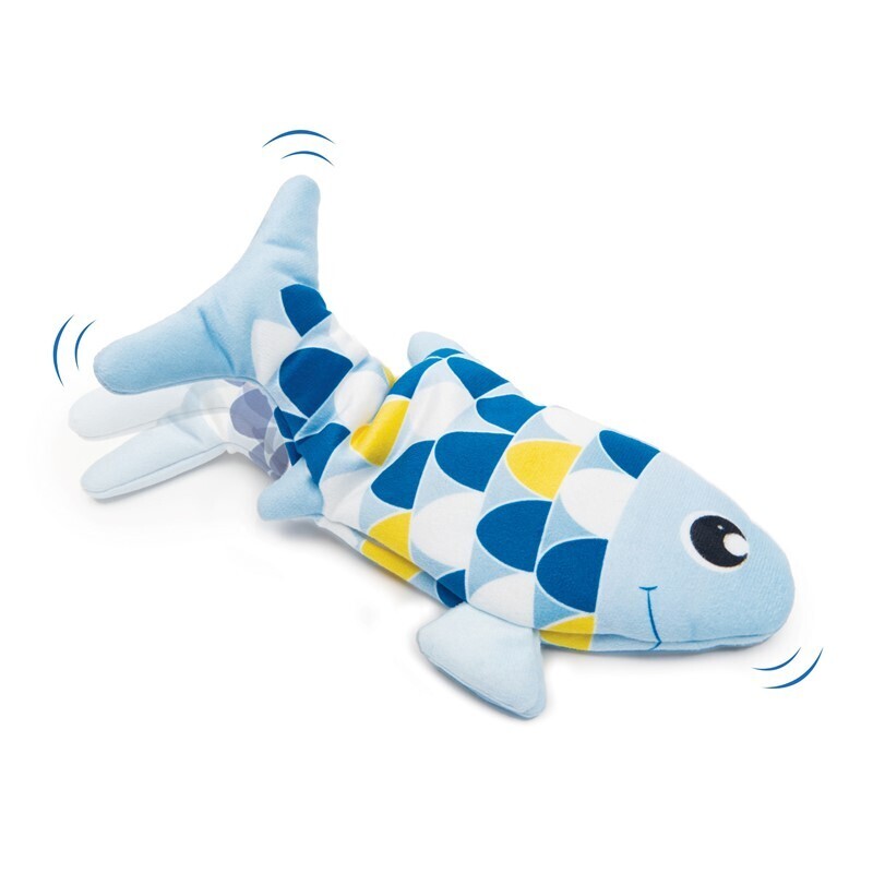 Catit Laserpointer & Elektrospielzeug Catit Groovy Fish blau