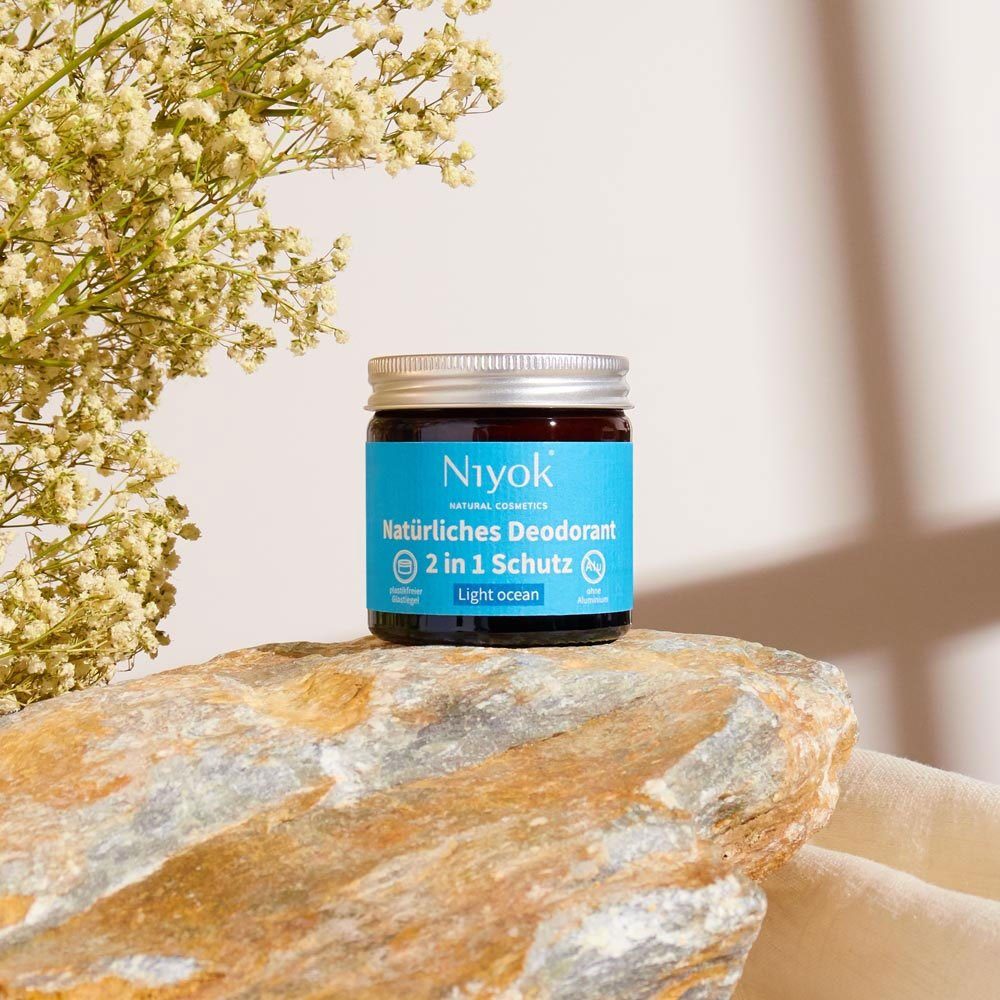 Niyok Deo-Creme Deocreme in Light Ocean, 40 ml