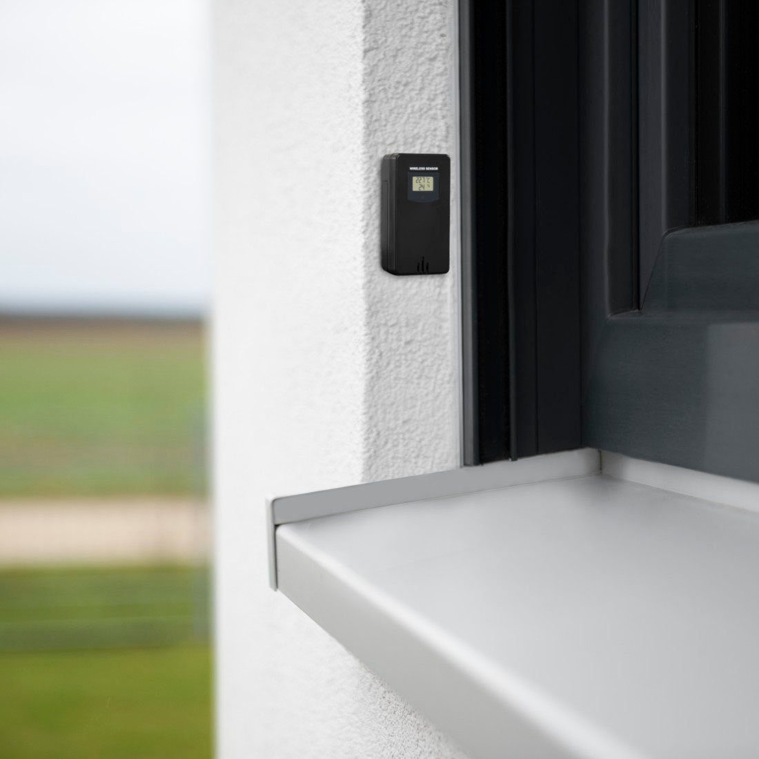 Hama WLAN mit Außensensor, Thermometer/Hygrometer Barometer, App Wetterstation (WLAN, Außensensor, Thermometer/Hygrometer Barometer, App, Farbdisplay)