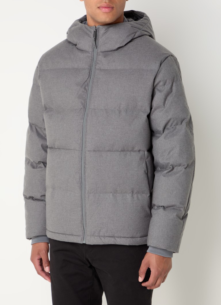 Calvin Klein down-filled puffer jacket with zip pockets