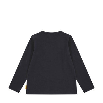 T-Shirt langarm, dunkelblau für Mädchen