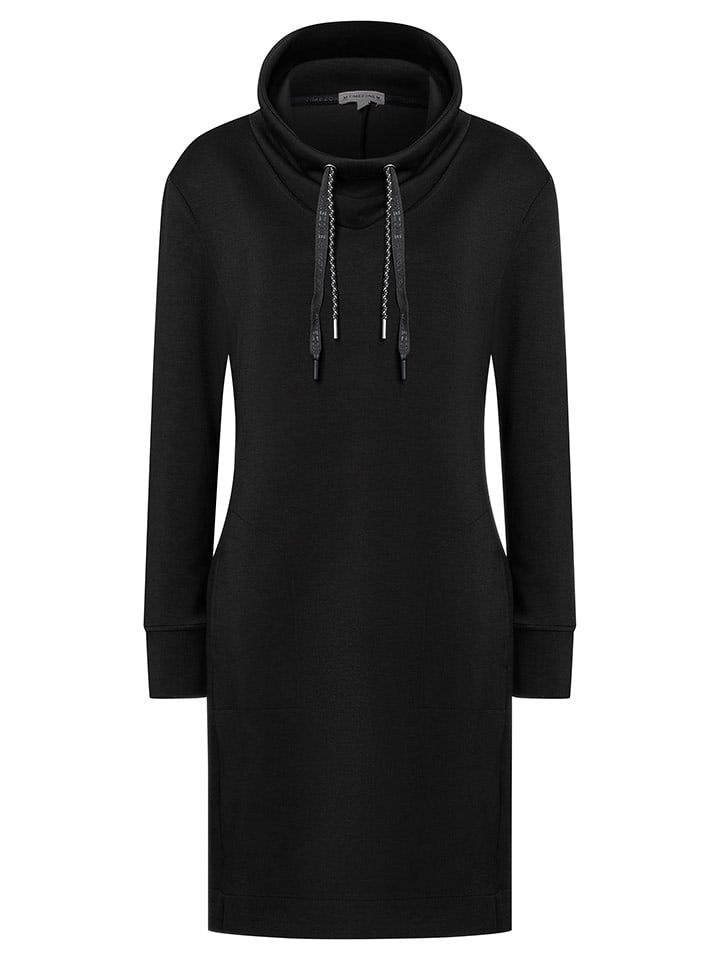 Timezone Sweatkleid in Schwarz günstig kaufen